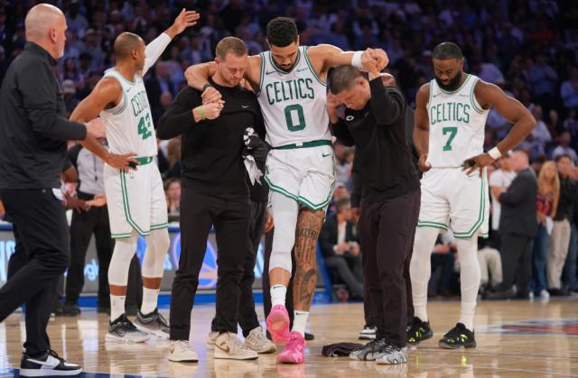 星空体育app官方网站-跟腱断裂后塔图姆崩溃哭诉：爸爸，为什么是我？